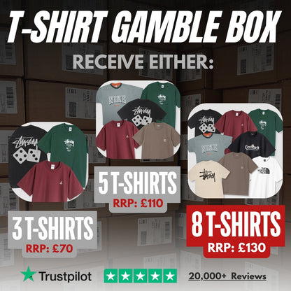T-SHIRT GAMBLE BOX